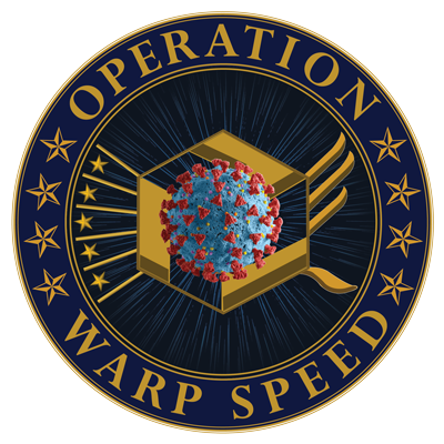 Official seal of Operation Warp Speed Official seal of Operation Warp Speed